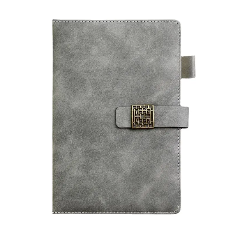 Daily Planner Executive Leather Pu gift Business Paper Diary Notebook For School Office Writing
