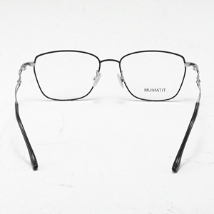 Gafas Modernas de Titanio con Montura Completa Redonda, Color Sólido, Ligeras, Unisex, para Adultos, Monturas para Corrección de la Visión, China - Product Image 4