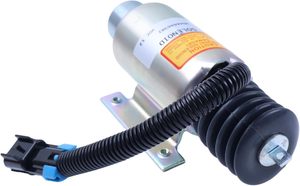 วาล์วควบคุมความเร็วโซลินอยด์12V 24V V2203โซลินอยด์หยุด10-01178-02 100117802 10-0117802 10-01178-04 100117804 - Product Image 4