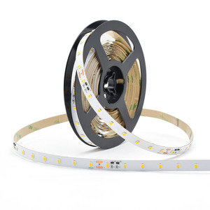 Jeu de bandes lumineuses monochromes <span class=keywords><strong>LED</strong></span> 12v2835 5 mètres/rouleau 60 leds/mètre avec adaptateur d'alimentation <span class=keywords><strong>bande</strong></span> lumineuse flexible auto-adhésive - Product Image 4