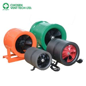 Ventilador de conducto de flujo mixto en línea para sala de cultivo hidropónico de 4 "/5"/6 "/8"/10 "/12" 16" - Product Image 2