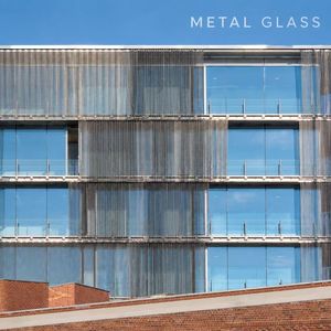 Façade en verre métallique à surface ondulée exclusive, revêtement texturé innovant pour projets immobiliers haut de gamme - Product Image 1