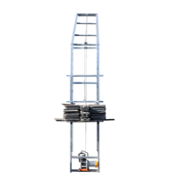 Nouveau 220V acier automatique panneau solaire ascenseur 200kg palan électrique câble métallique pour usage domestique pour bardeaux photovoltaïque