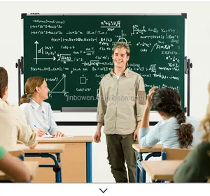 Kbw Dubbele Kanten Schrijven Whiteboard 48X36 Inch Mobiele Rolling Magnetische Grote Whiteboard Voor Kantoor Classroom Huis school