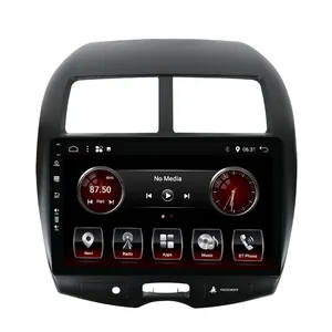 Factory supply 2 din car radio built in 10.1" reversing image car auto play Android 11 system Car DVD Player FOR Mitsubishi ASX