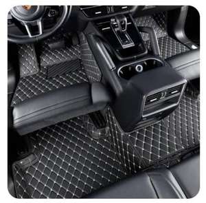 5D Diamond Car Mats Fussmatte Luxury antiscivolo in pelle tappetino per auto tappeto in pelle Cargo Liner per Kia Audi Toyota Honda <span class=keywords><strong>Ford</strong></span> - Product Image 1