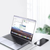 Cable USB 2.0 Tipo C de 1m, Blanco, Carga Rápida 3A 20W PD, Malla de Protección, Revestimiento TPE, Conductor de Cobre Puro, Compatible con Banco de Energía
