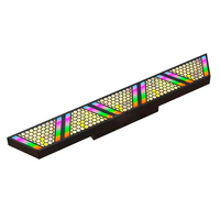 Luz de Escenario Metálica LED RGB Estroboscópica COB Retro de 5x60W, DMX512 RDM, Activación por Sonido, Gran Venta