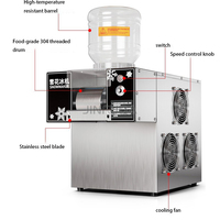 Machine à glace pilée industrielle de 60 kg avec fonctionnement facile pour les boulangeries et les magasins de boissons