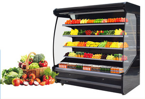 Trái Cây Và Rau Hiển Thị Tủ Đông Lưu Trữ Mở Showcase Tủ Từ Xa Multi-decks Mở Chiller Kích Thước Tùy Chỉnh - Product Image 4