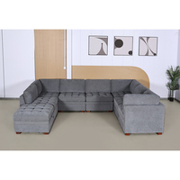 6 Pièces Canapé Modulaire Sectionnel Cloud Couch Set Modern Free Combination Thomasville Design