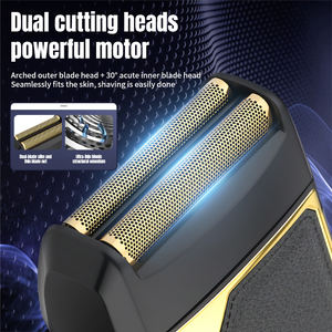 Resuxi WK-5811 Electric Shaver Full Body Water Washing Flutuante Double-blade 8000 RPM Reciprocating Shaver elétrico para homens - Product Image 2