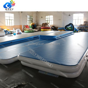 <span class=keywords><strong>Tapis</strong></span> <span class=keywords><strong>de</strong></span> gymnastique <span class=keywords><strong>gonflable</strong></span> en PVC pas cher <span class=keywords><strong>de</strong></span> 3m, 4m, 5m, 6m, 8m, 10m, 12m, 15m avec logo personnalisé pour la gymnastique (personnalisable) - Product Image 4