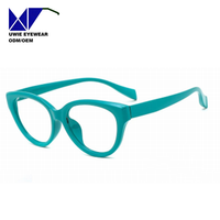 Monture optique œil-de-chat TR90 personnalisée OEM, taille 53-18-145, légère et confortable, pour adultes unisexes, logo personnalisé, MOQ 50 pièces