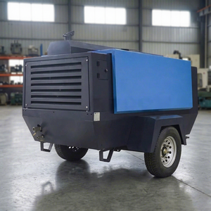 Compresseur d'air à vis diesel portable 8-24 bars avec moteur Cummins/Yuchai pour les travaux miniers, de forage, de sablage et de construction - Product Image 1