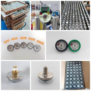 공장 직접 판매 70 BAR <span class=keywords><strong>1000</strong></span> <span class=keywords><strong>PSI</strong></span> 다이얼 35MM NPT1/8 나선형 튜브 압력 게이지 - Product Image 6