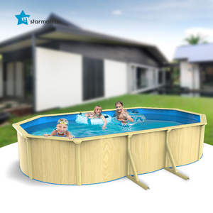 Échelle de <span class=keywords><strong>piscine</strong></span> Starmatrix à plateforme supérieure galvanisée de 0,6 mm, 3/4 marches, cadre <span class=keywords><strong>en</strong></span> A, rails de 29 mm, structure <span class=keywords><strong>en</strong></span> acier - Product Image 2