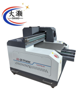 Impresora Plana Digital UV DAHAO Dtf Xp600 A3, Nueva, Automática, para Cuero, Carcasas de Teléfono Móvil, Tinta UV CMYK