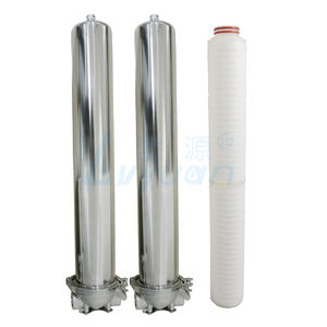 5 10 20 30 40inch Filter Cartridge SS304 316L Stainless Steel Single Element Filter Housing - Product Image 2