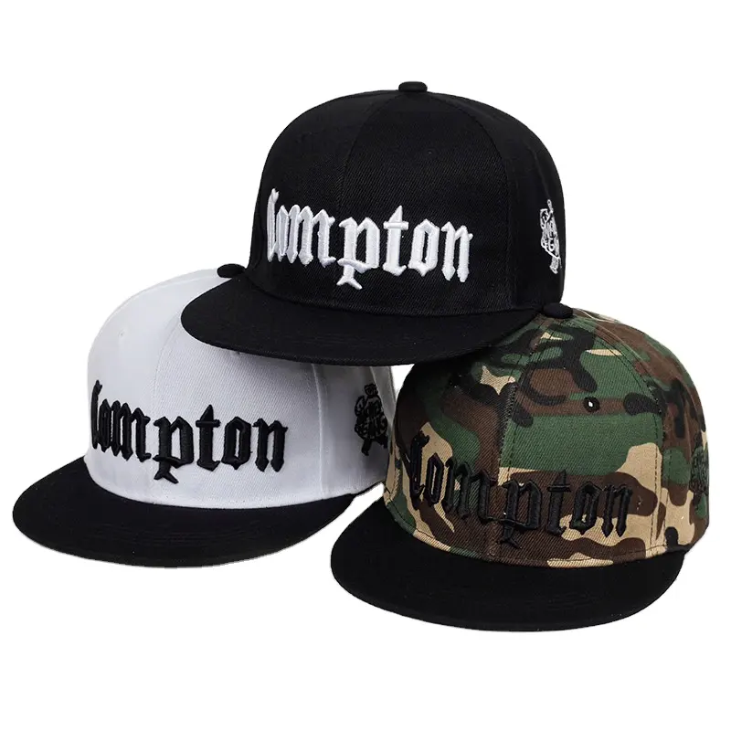 High Quality Classic Hip Hop 6 Panel Black Blank Plain Mens Design Vintage Snapback Sports Caps Hats With Custom Logo