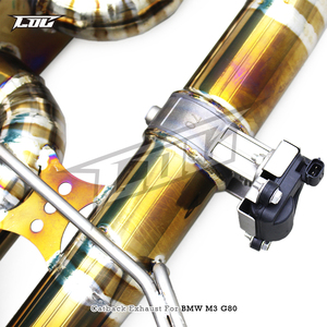 Sistema de Escape Valvetronic Personalizado para BMW M3/M4 G80/G82 M2 G87 S58 3.0T 2021-2026, Ti/SS304, Diseño de Tubo Intermedio de Igual Longitud y Tubo en Z - Product Image 5