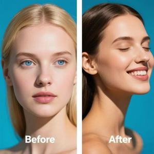 OEM/ODM Suero autocorrector de color natural con gotas autobronceadoras veganas para el bronceado de la cara oscura Acelera la loción para la piel oscura - Product Image 4