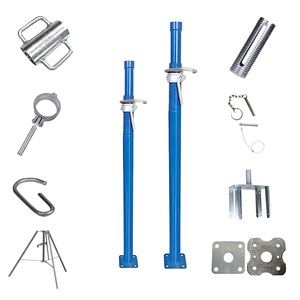 Puntal de Acero Ajustable Premium para Soporte de Encofrados de Losas y Vigas de Hormigón de Alta Resistencia - Product Image 1