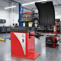 Équilibreuse de pneus entièrement automatique certifiée CE, machine d'équilibrage de roues de haute qualité pour l'entretien des véhicules