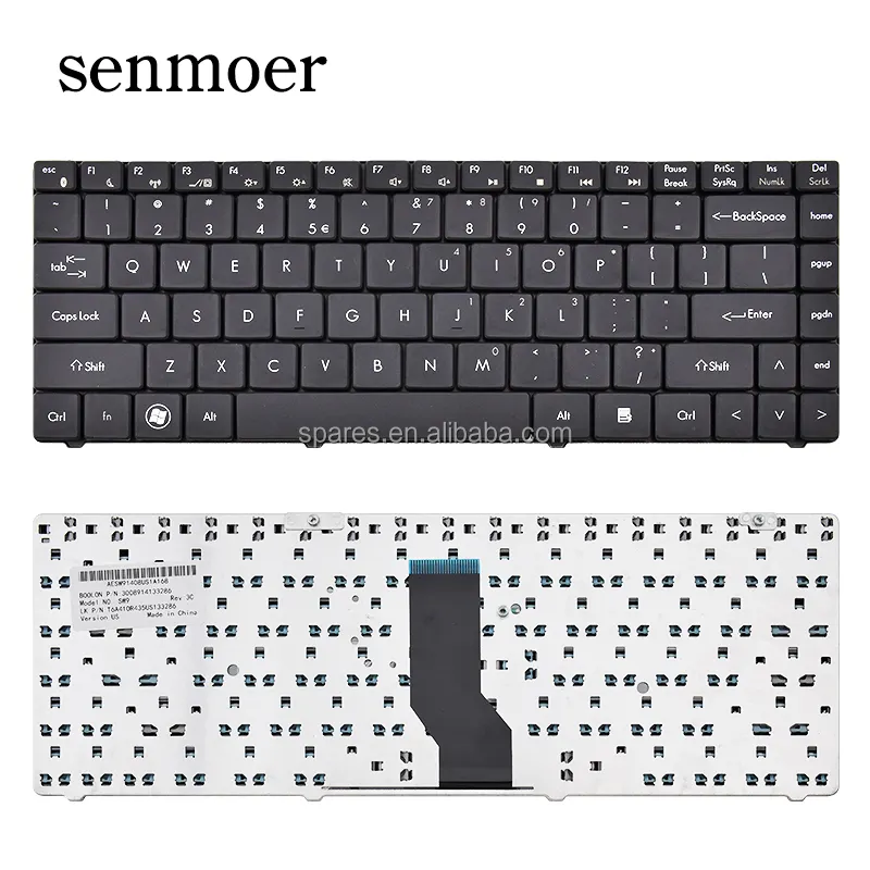 Klavye for Cas-per SW9 SW6 SWH Turkey Layout Notebook keyboard Laptop Keyboards