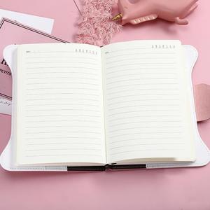 Agenda Escolar con Tapa Dura <span class=keywords><strong>de</strong></span> Cuero PU, Macaron Thick B6, 80GSM, 180 Hojas, Diario, con Logotipo Personalizado - Product Image 3