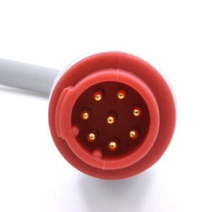 Eendelige <span class=keywords><strong>Ecg</strong></span> Kabel Met Leadwires <span class=keywords><strong>3</strong></span> <span class=keywords><strong>Leads</strong></span> Voor Bionet Bm3 Aha Standaard Snap Goede Kwaliteit - Product Image 2