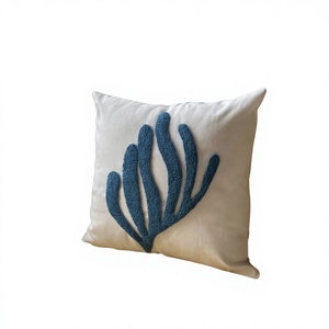 Handmade Indian Cotton Luxury Woven Tufted <b>Sofa</b> Cushion <b>Cover</b> Household Pillow Cases Eco-Friendly Custom OEM Wholesale - Product Image 1