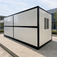 Maison conteneur préfabriquée de qualité supérieure 20 pieds, poste de contrôle modulaire pour station de pompage, maison conteneur pour traitement de l'eau