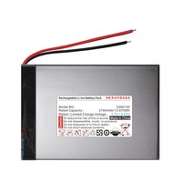 3290130 3.7V 3750mAh 2 Kabel Baterai Polimer Li-Ion untuk Speaker Tablet PC L599