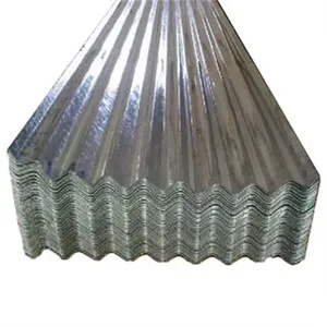 Hot-selling Galvanized Zinc Roof Sheet 0.30mm 0.40mm Corrugated Steel Sheet Iron Roofing Sheet Building Material