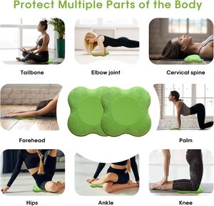 Tapis de <span class=keywords><strong>yoga</strong></span> TPE pour genoux, protection épaisse antidérapante pour les exercices de planche et la protection des articulations - Product Image 6