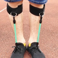 Bandes de résistance pour les jambes, pour tous les sports, avec sangles de cheville, entraînement explosif, agilité, force, endurance