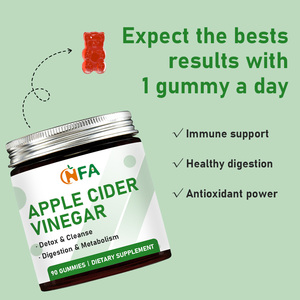 Gummies au vinaigre de cidre de pomme personnalisables en usine avec supplément de vinaigre de cidre de pomme pour le soutien immunitaire et la digestion saine - Product Image 2