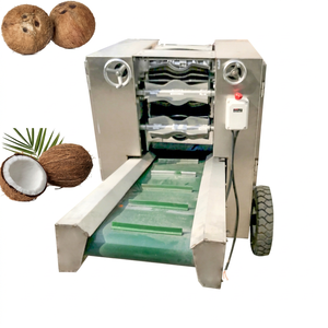 Coconut Palm Husk Fiber Separate & Coco Peat Grow Machine with Motor & Engine 3KW Power Coir Husk Crusher - Product Image 1