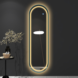 Miroir Led de Salon Moderne Sans Cadre en Verre Intelligent pour Habillage Complet Mural pour Bain avec Lumières LED en Forme de Pilule - Product Image 2