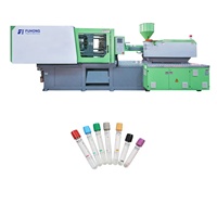 Mesin Cetak Injeksi Tabung Pengumpul Darah Sekali Pakai dengan Pompa Hidrolik Horizontal Ningbo Fuhong Medical untuk PET/PVC/PP/PC