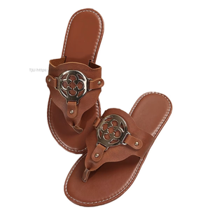 Summer Fashion Women's <b>Slippers</b> Plus Size Platform <b>Flip</b>-<b>Flop</b> Ladies Sandals Indoor Outdoor Designer Luxury <b>Slippers</b> for Women - Product Image 5