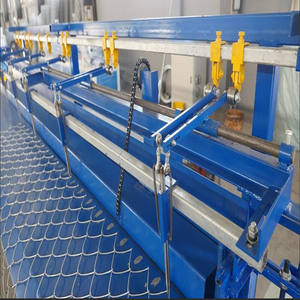 Ad alto rendimento e basso rumore completamente automatico singolo filo di alimentazione catena di recinzione macchina utilizzato collegamento catena recinzione macchina per la vendita - Product Image 4