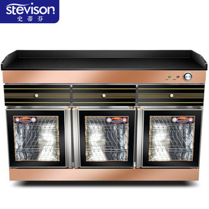 Stevison <b>Sideboard</b> Three Door Commercial Dish Cabinet With Disinfection Function Modern <b>Kitchen</b> Furniture SDF-ZZ-XD3B1300T - Product Image 1
