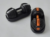 Haltères en acier réglables, augmentation de poids par 1 kg, caractéristiques personnalisées pour la musculation à domicile et l'entraînement des bras
