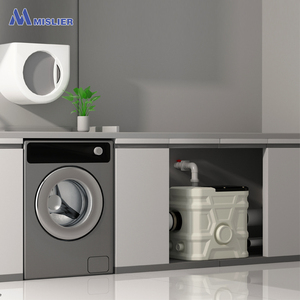 Système de levage des eaux usées léger avec pompe macéreuse et lame de découpe pour l'élimination des déchets des toilettes de sous-sol - Product Image 2