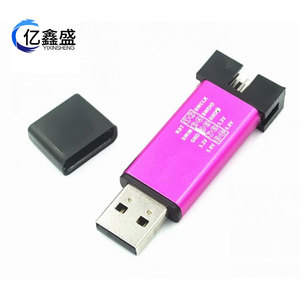 ดีบักเกอร์ St-Link V2 สำหรับการเขียนโปรแกรมและการดีบักไมโครคอนโทรลเลอร์ STM8 STM32 พร้อมสายเคเบิลในชุด - Product Image 4