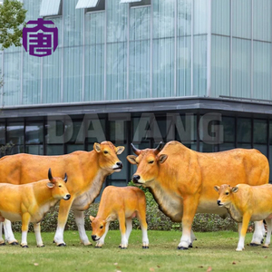 Lámpara LED 3D con forma de vaca, personalizada, IP65, de resina transparente y fibra de vidrio, para decoración de jardín y césped en exteriores, para Navidad y Ramadán. - Product Image 3