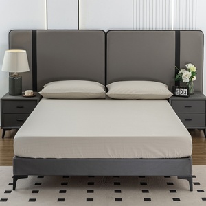 Sábana Ajustable con Bordado y Fibra de Plata 400TC, Personalizable para Uso en Hogar, Hotel y Hospital - Product Image 3