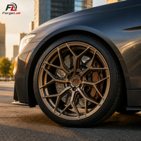 Jantes forgées sur mesure ForgeLab pour BMW M, Mercedes AMG, Audi RS, concaves profondes, monobloc, bronze, alliage d'aluminium, 18, 19, 20, 21, 22 pouces